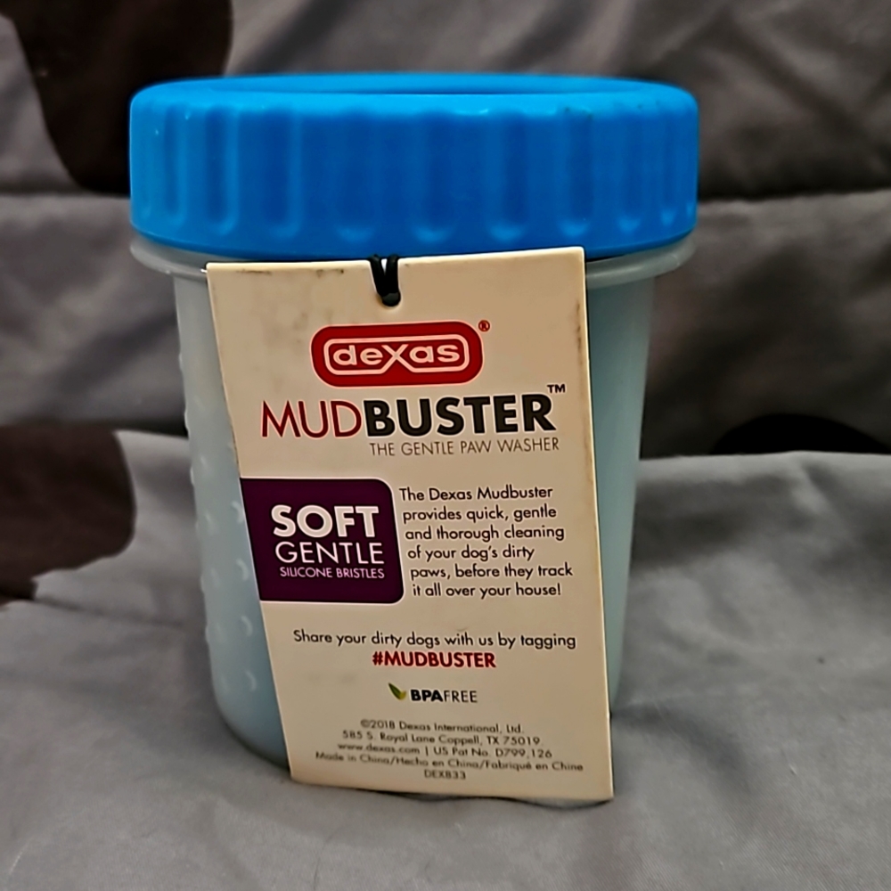 Dexas Dog or Cat Mud Buster Paw Washer